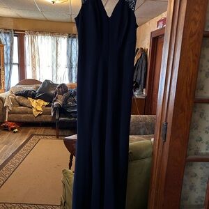 Elegant Black Evening Gown